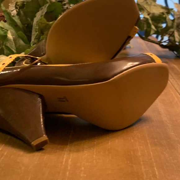 PINK DUTCHESS VINTAGE STYLE SHOE Sz 7 1/2 - Picture 5 of 7